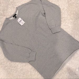 Forever 21 Gray Mini Sweater Dress w/ pockets 🖤